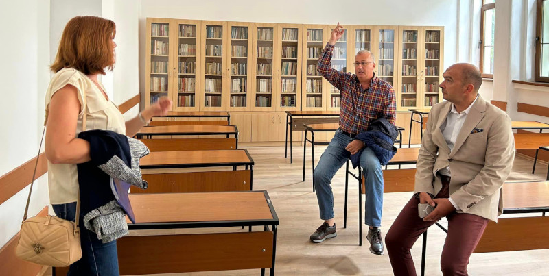 Lucrările la Colegiul Național "Traian Doda" din Caransebeș au fost recepționate 1 liceul caransebes