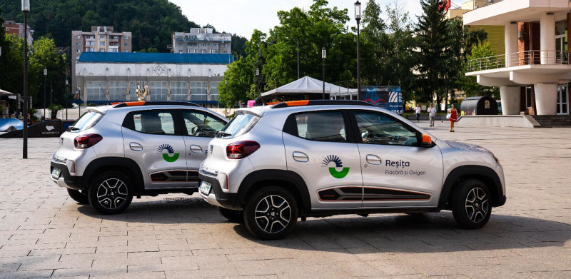 Autoturisme electrice pentru Primăria Reșița 1 masini primarie