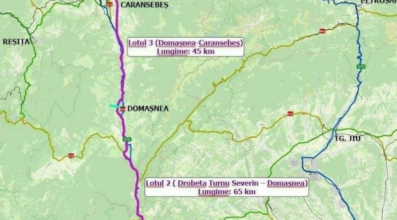 22 de luni pentru finalizarea Studiului de Fezabilitate la drumul de mare viteză Domașnea-Caransebeș 1 drum domasnea2
