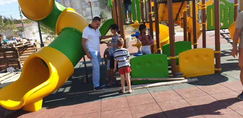 Primăria Bocșa se pregătește să inaugureze parcul din cartierul „Nufărul“ 1 parc