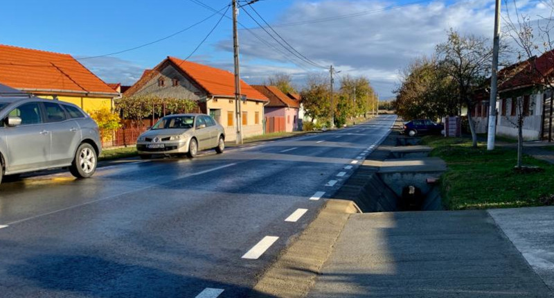 Au fost recepționate lucrările de reabilitare a DJ 608B Constantin Daicoviciu – Copăcele 1 drum copacele