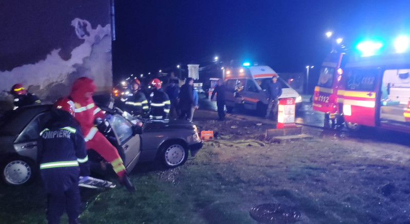 Grav accident rutier la Grădinari 1 accident gradinari