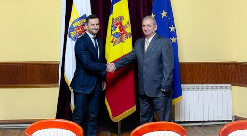 Vicepreședintele CJ Caraș-Severin, Ovidiu Rădoi, în vizită la Chișinău 1 radoi la chisinau